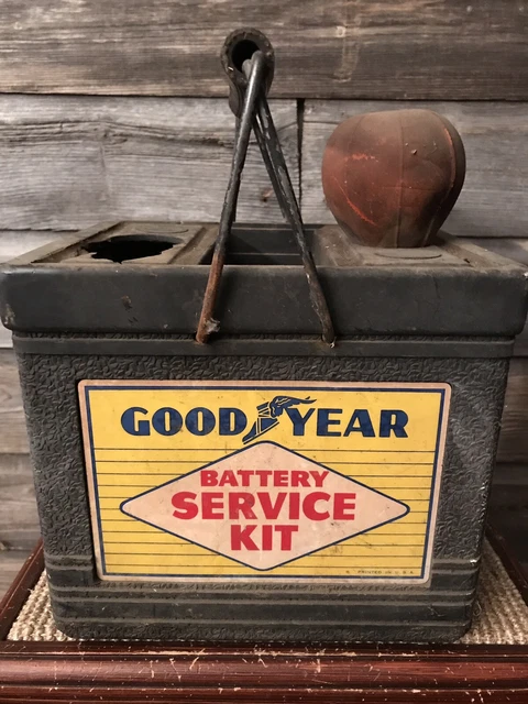 VINTAGE GOODYEAR BATTERY Testing Kit Service Station $200.00 - PicClick CA