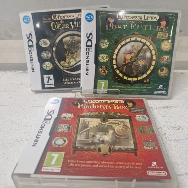 Professor Layton and the Curious Village, Nintendo DS, Games