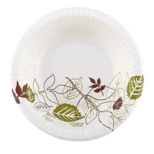 Paper Bowls 12oz Heavy Weight Pathways Case 500 Count 125 Bowls Per Pack 4 Packs