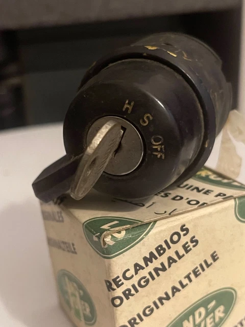 LAND ROVER SERIES 1 ignition switch with key £64.25 - PicClick UK