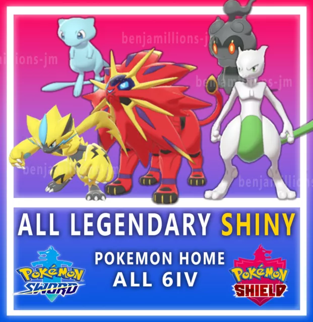 ALL 12 ✨SHINY ✨ LEGENDARY Ash Greninja Pokemon Home sword shield