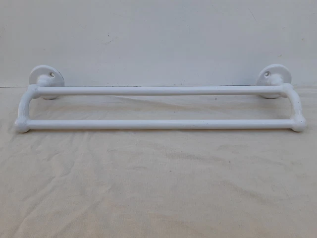 Barre porte-serviettes Basic 60 cm blanc | 18575100