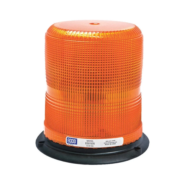 ECCO EB7930A Beacon Light,Amber,Flashing