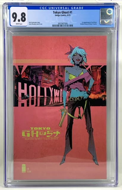 Tokyo Ghost #1 - Pink Debbie Variant - CGC 9.8