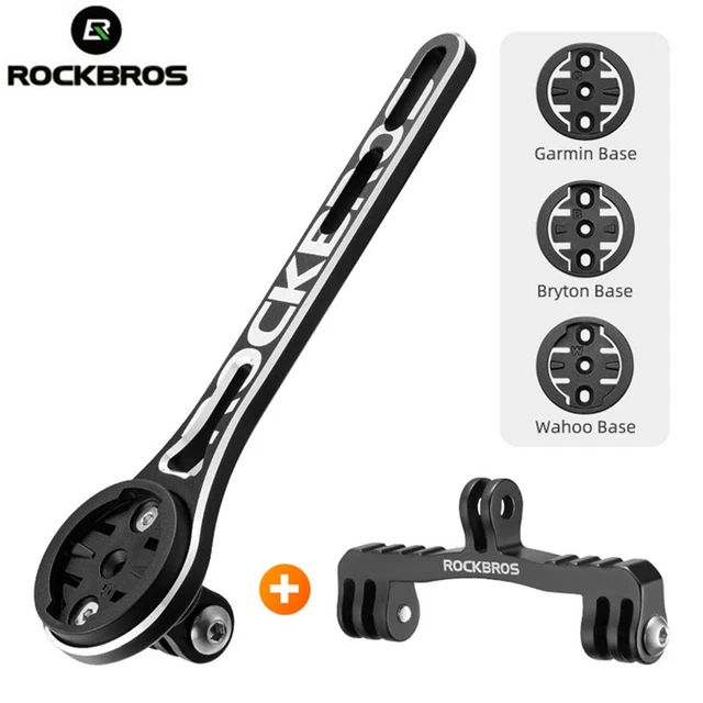 ROCKBROS ALLOY BIKE Computer Bracket Bicycle Light Mount Fit Gopro