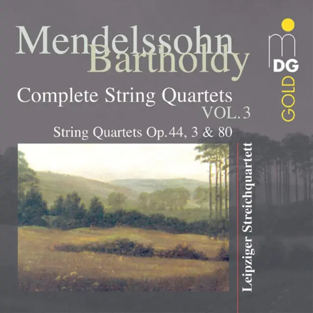 Felix Mendelssohn Leipziger Streichquartett (CD)