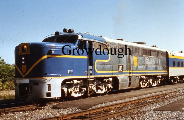 Original D&H Whitchall NY Delaware and Hudson Railroad New York 35mm Photo Slide