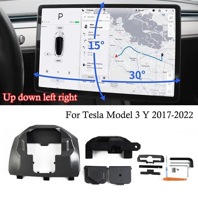 Supporto auto per Tesla Model 3/Y sistema di navigazione schermo girevole
