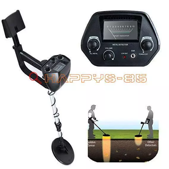 Metal detector impermeabile profondo sensibile ricerca oro digger cacciatore 16,5 cm