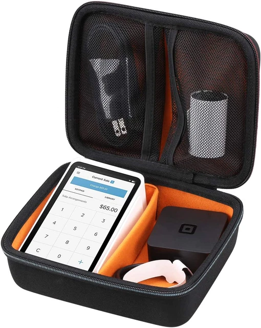 Mchoi Hard EVA Travel Case For Square Terminal, Printer Paper And Accessories, C