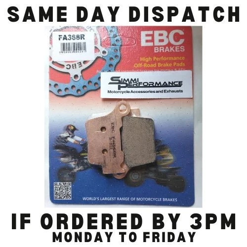 EBC Carbon TT REAR Disc Brake Pads Fits KTM EXC450 / EXCF450 (2004 to 2024