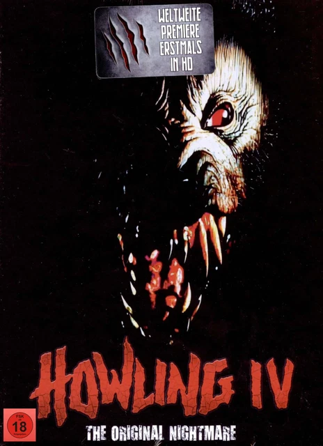 MEDIABOOK THE HOWLING Animal IV Original Nightmare Blu-Ray DVD