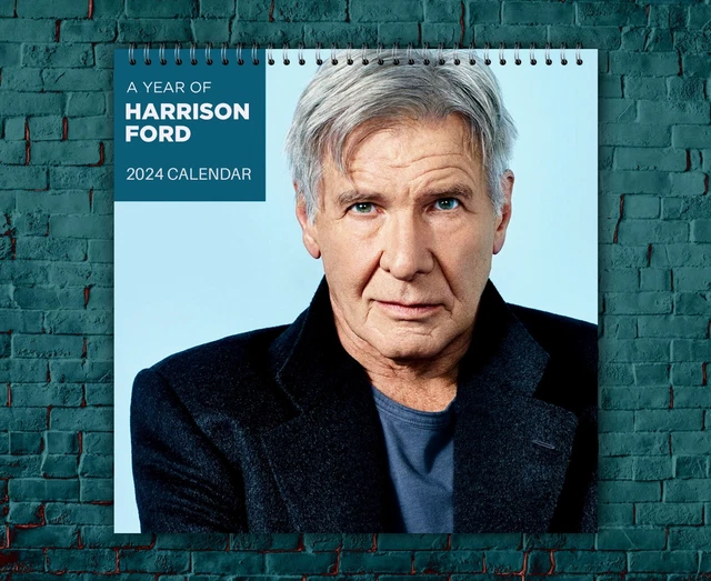 HARRISON FORD CALENDAR 2024 Harrison Ford 2024 Celebrity Wall