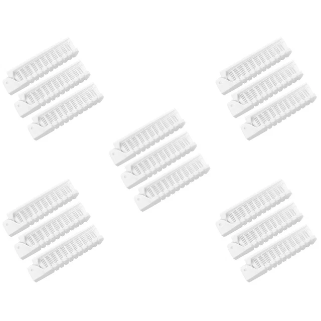 15 PIEZAS Peines Antiestáticos Plegables Cepillos para el Cabello Viaje Cepillo Plegable