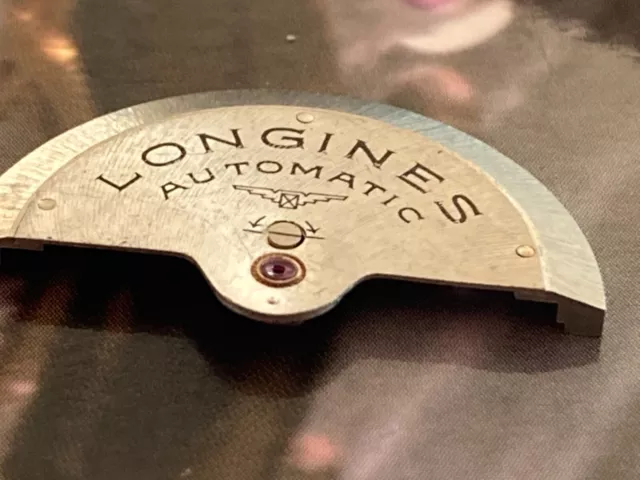 longines automatic   oscillating weight rotor -massa oscillante 2