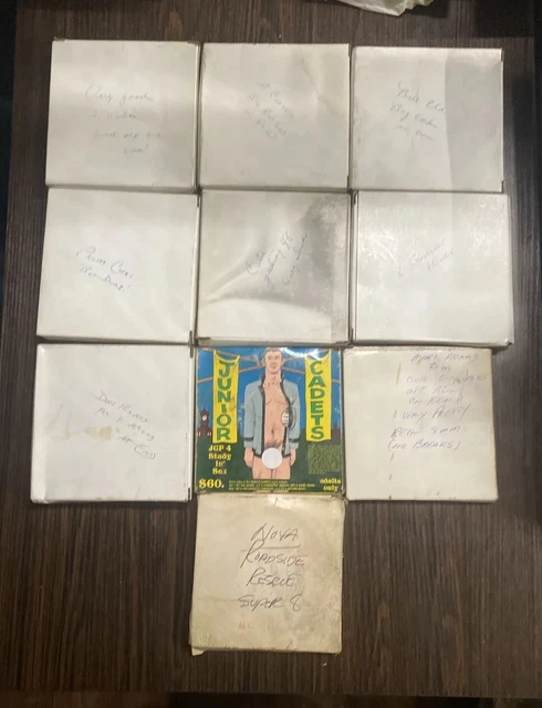 Lote de 10 carretes vintage de los 80 de colección de películas gay para adultos de súper 8 mm