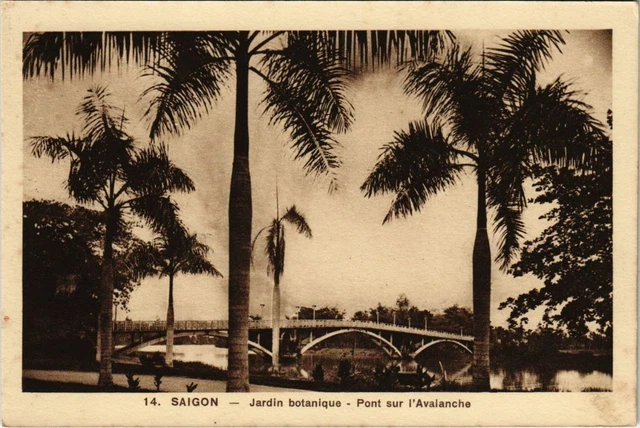 CPA AK VIETNAM COCHINCHINE Saïgon - Jardin botanique (62876)