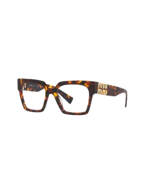 occhiali da vista brand MIUMIU model VMU 04U color havana VAU-101 super