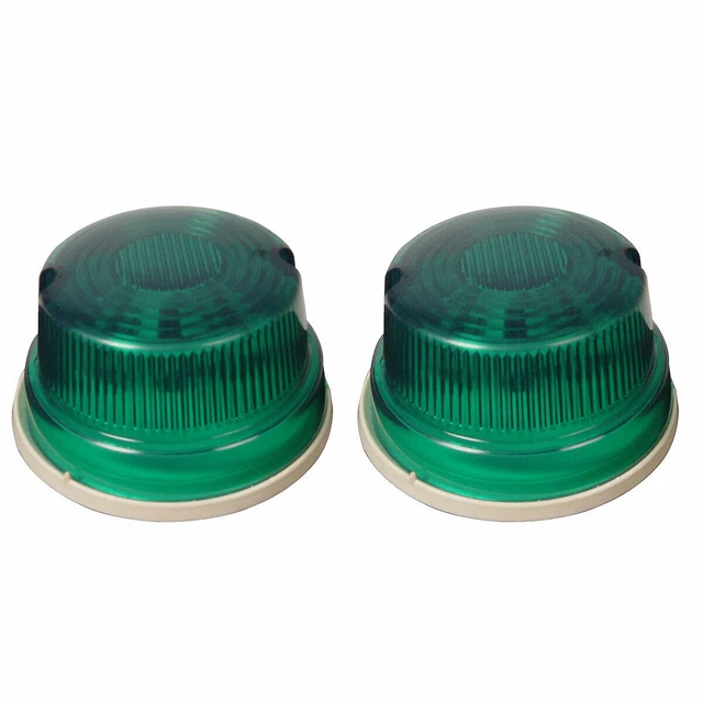 Kompaktes Traktor-Lichtset für Kubota, Iseki, L1500, L175, L2000, grüne Linse