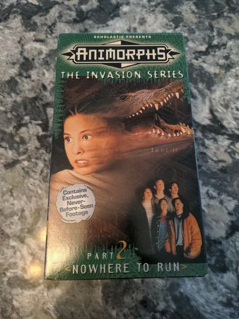 ANIMORPHS : INVASION Series Part 2 - Nowhere To Run (VHS, 1999) NEUF/SCELLÉ/RARE ! EUR 43,22 ...