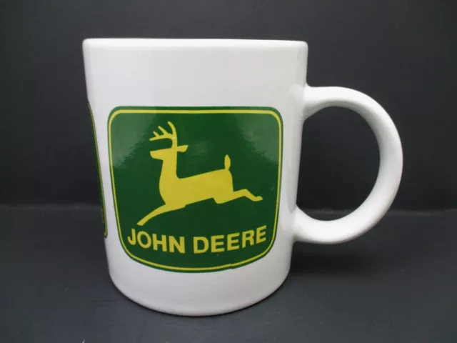 JOHN DEERE Running Deer LOGO Coffee Cup Tea Mug Licensed Gibson Tractor