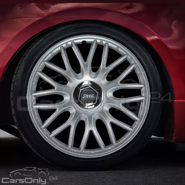 !!! PREISHIT !!! 4x RADKAPPEN 16 ZOLL ORDEN R RADBLENDEN SILBER FÜR AUDI FORD