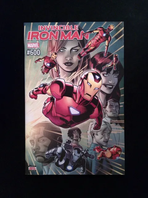 Invincible Iron Man #600  MARVEL Comics 2018 NM