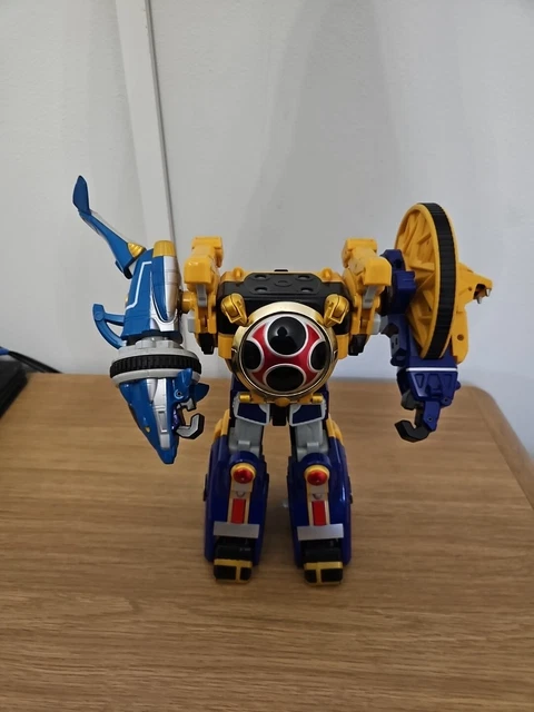Megazord Power Rangers Ninja Storm – Storm Power Megazord Deluxe – Bandai 2008