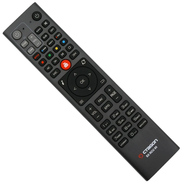 SXRCU01 Telecomando Di Ricambio Per Ricevitore OCTAGON SX88 / SX88+ / SX888