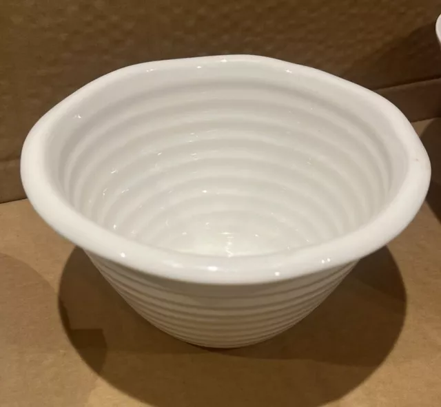 Sophie Conran Portmeirion Pudding Bowl Basin white