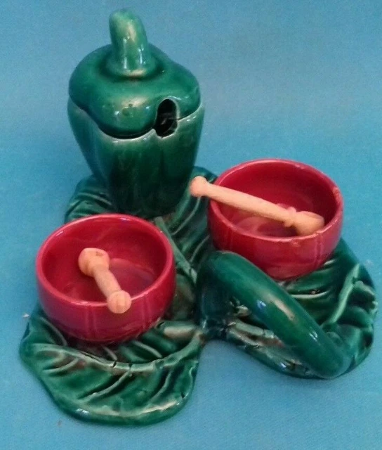 SALE PEPE MOSTARDIERA IN Ceramica Di Vallauris Vintage Rif. 3028 EUR 63