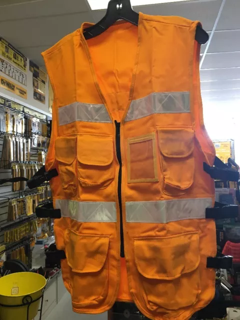 1605JLS Safety Vest Bright Yellow 2