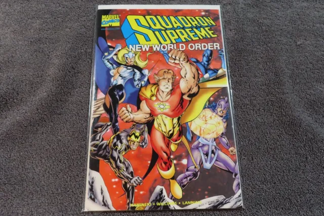1988 MARVEL Comics SQUADRON SUPREME New World Order - TPB - 1st Print - NM/MT