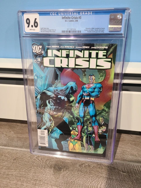 Infinite Crisis #3 CGC 9.6 Jim Lee 1st App of 3rd Blue Beetle Jaime Reyes