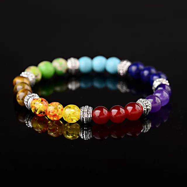 8mm Natural Round Gemstone Bead Handmade Beads Men Women Bracelets Jewelry