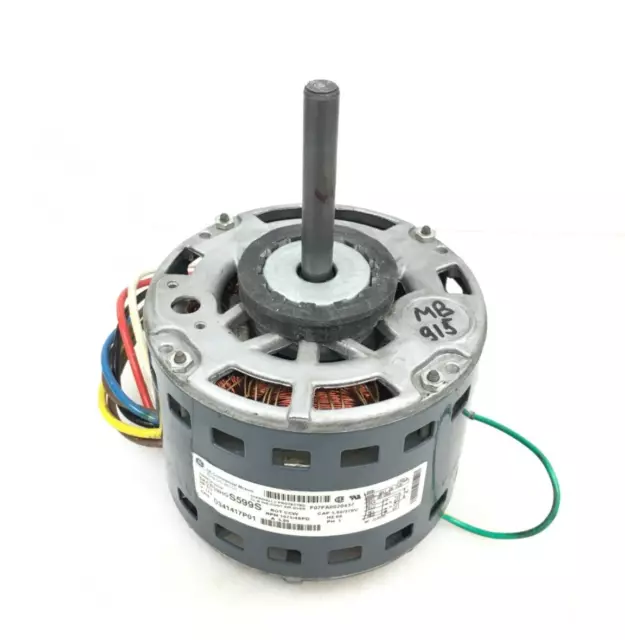 GE 5KCP39HGS599S Blower Motor 1/3HP 1075RPM 4SPD 1PH 115V D341417P01 #MB915