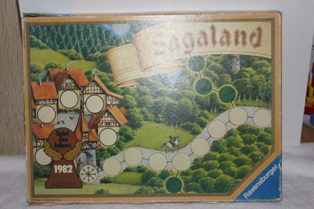 Ravensburger Sagaland Spiel des Jahres 1982 Sammeln komplett