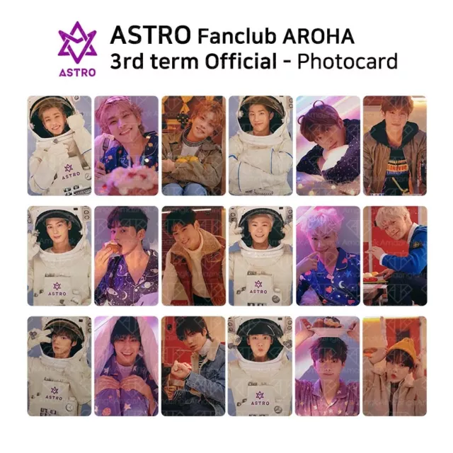ASTRO FANCLUB AROHA 3rd Term Kit Official Goods Photocard KPOP K-POP