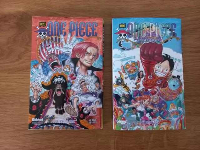 Manga One Piece 105 & 106 Edition Métallisée Collector
