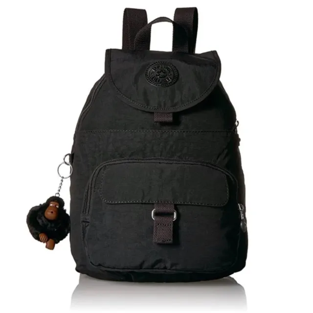 Kipling Queenie Backpack Black Tonal NWT
