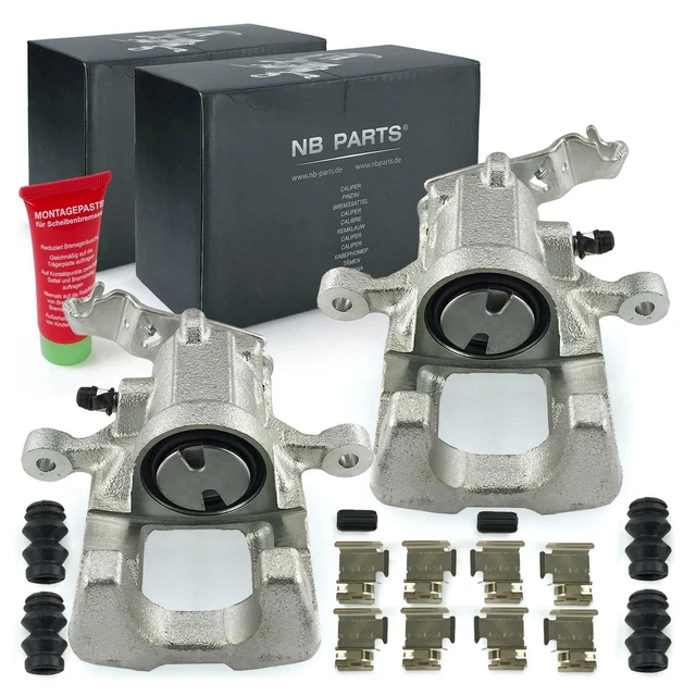 2x Bremssattel 38mm Hinten Für Audi A3 8P, TT 8J, Seat Altea - Komplettsatz