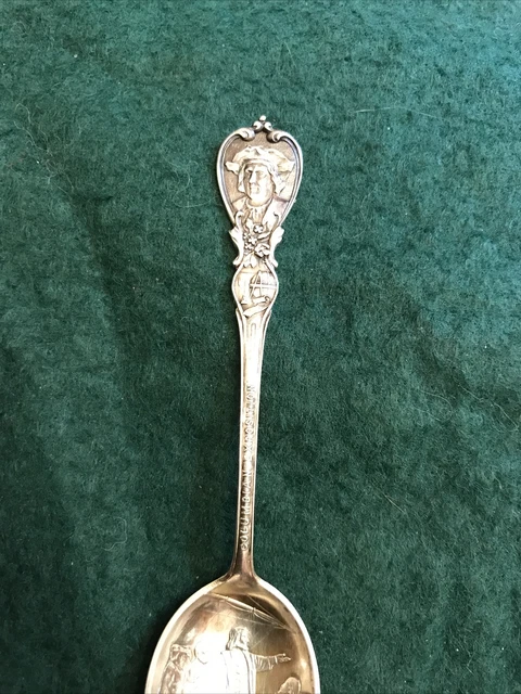 Sterling Silver Columbian Exposition Souvenir Spoon