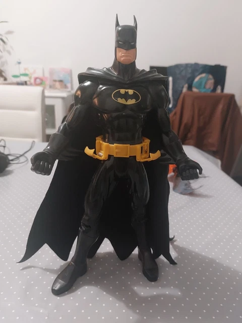 Grande Figurine Batman DC Comics - 35 Cm, Plastique Noir, état D'usage