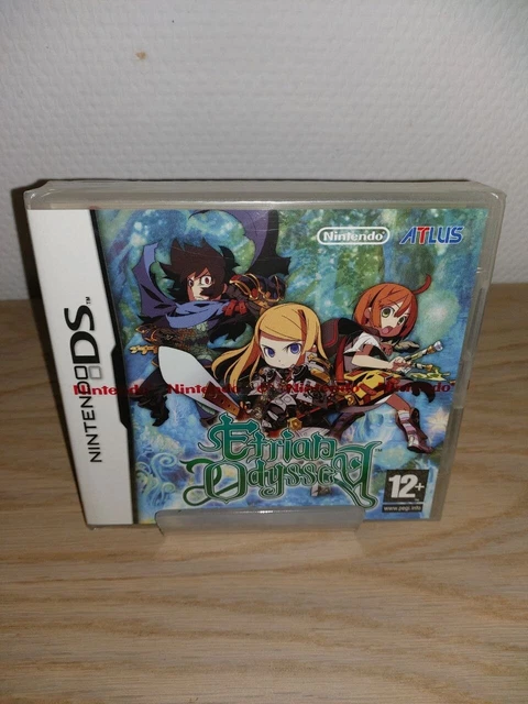 Jeu DS Etrian Odyssey – Version Originale – Bon état – Avec Boîtier Et Notice