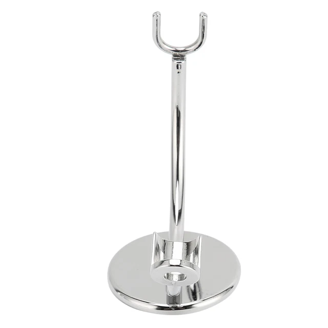 Supporto rasoio acciaio inox supporto spazzola da barba testa singola sicurezza SLS