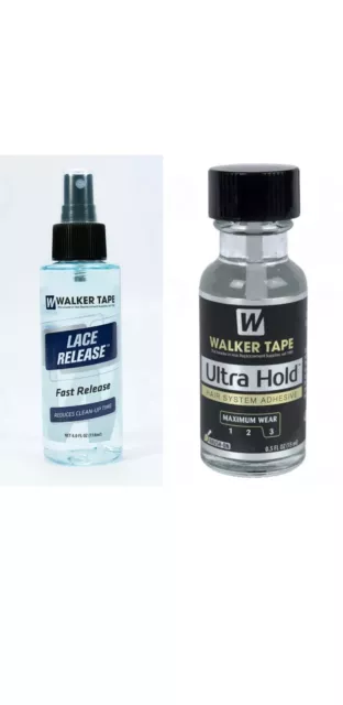 Walker Tape Spray Rilascio Pizzi 40z/Ultra Hold COLLA 15 ml