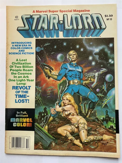 MARVEL SUPER-SPECIAL MAGAZIN #10 STAR-LORD Magazine 1979 fn + VF-