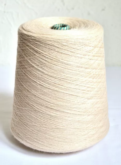 Italian merino wool yarns, 3.74 lb / 1700 grams cone