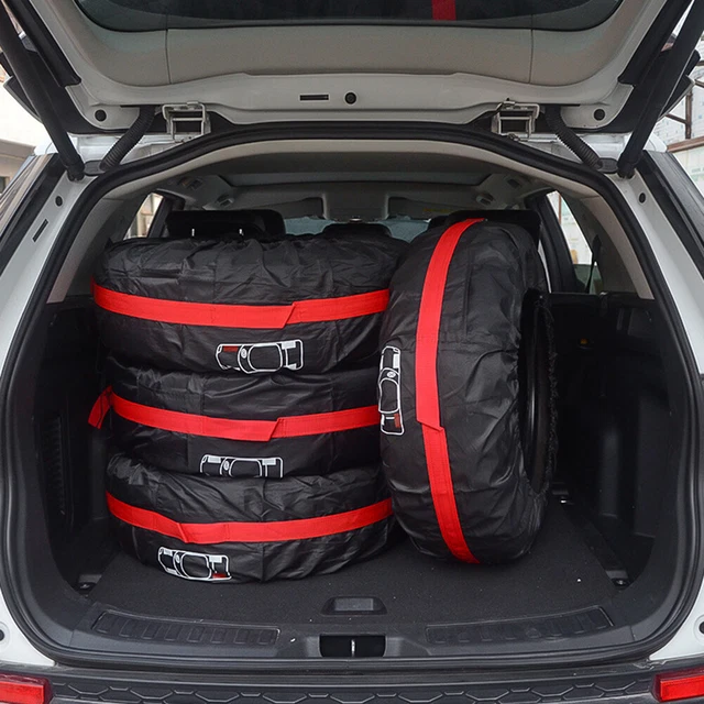 Portable Wheelbags Oxford Fabric Tire Case Dustproof (4-S) 2