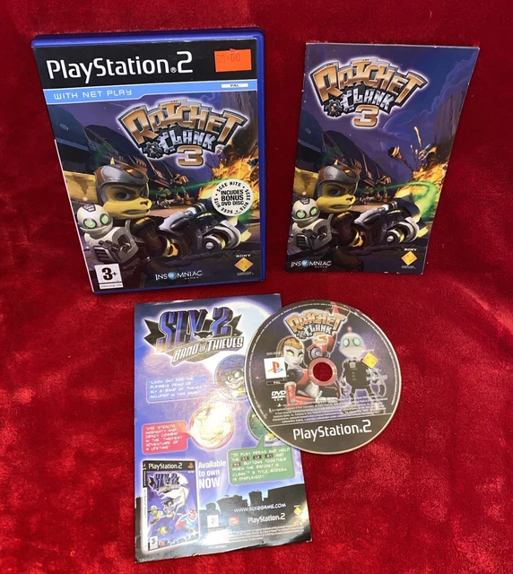 RATCHET AND CLANK 3 Sony PlayStation 2 Complete With Manual PS2. £10.00